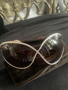 Tom Ford | Accessories | Tom Ford Brown Gradient Ingrid  display picture 3